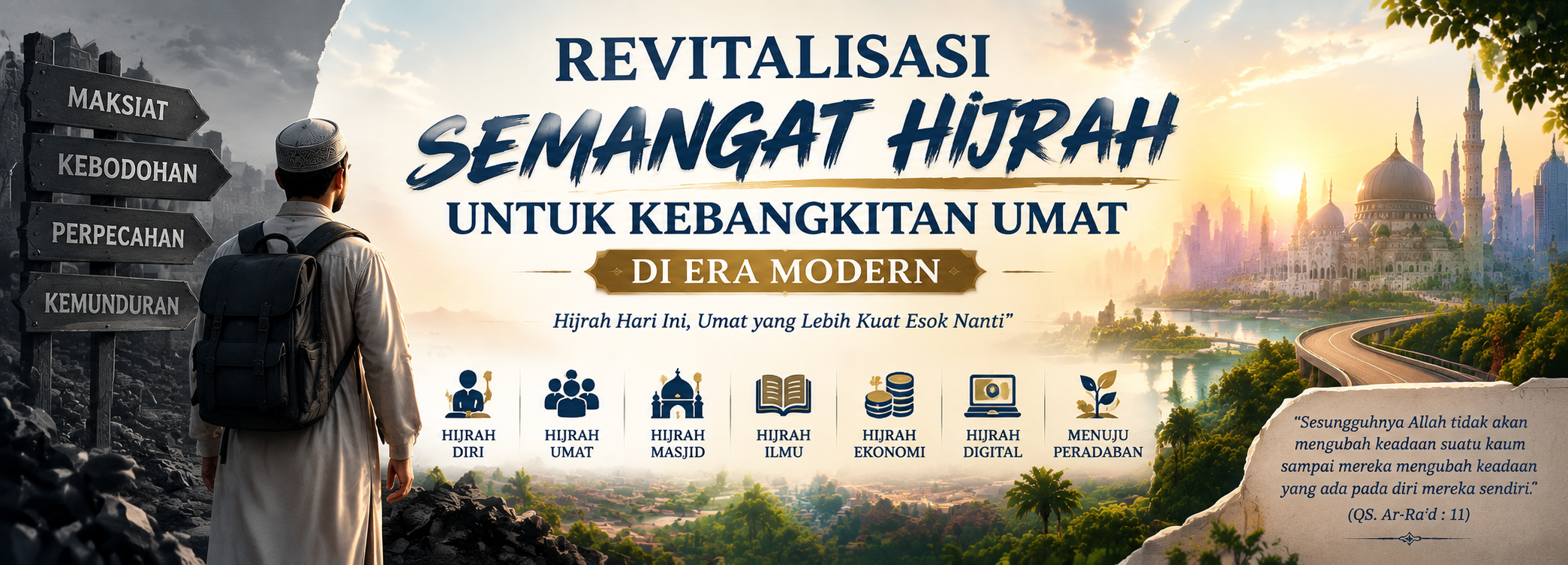 Revitalisasi Semangat Hijrah untuk Kebangkitan Umat di Era Modern